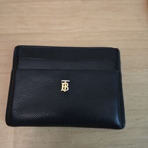 Authentic Burberry leather card case